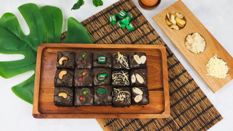 Fudgy Brownies 15 Sekat